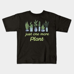 Plant Gardening Houseplant Plants Collector Kids T-Shirt